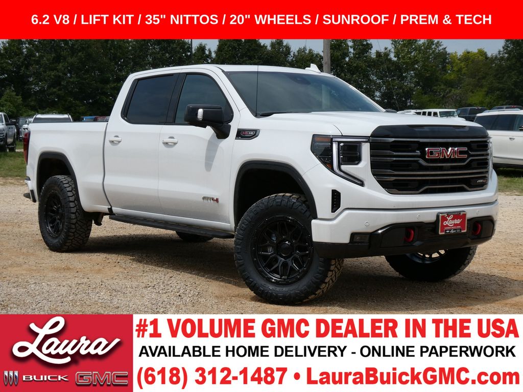 Summit White 2026 GMC Sierra 1500 Pickup Truck Four-Wheel Drive Automatic