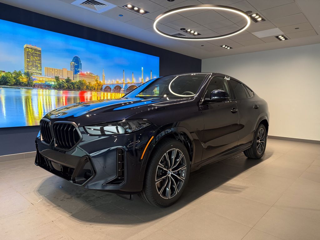 Carbon Black Metallic 2027 BMW X6 SUV / Crossover All-Wheel Drive Automatic