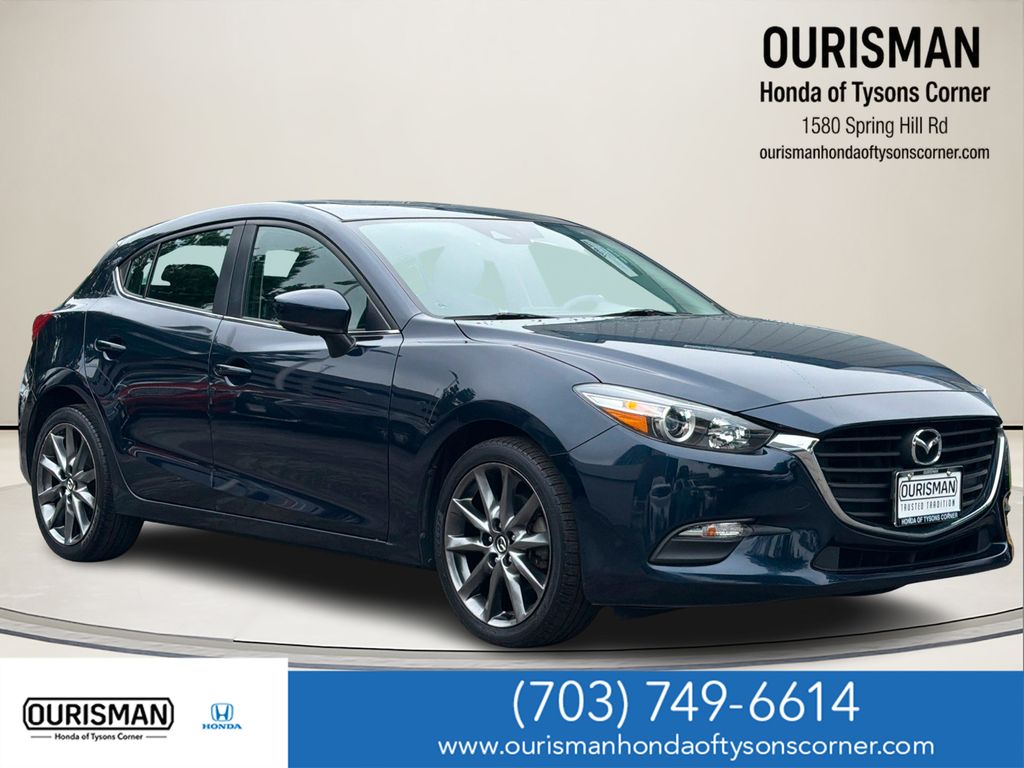 Deep Crystal Blue Mica 2018 Mazda MAZDA3 Hatchback Front-Wheel Drive 6-Speed Automatic