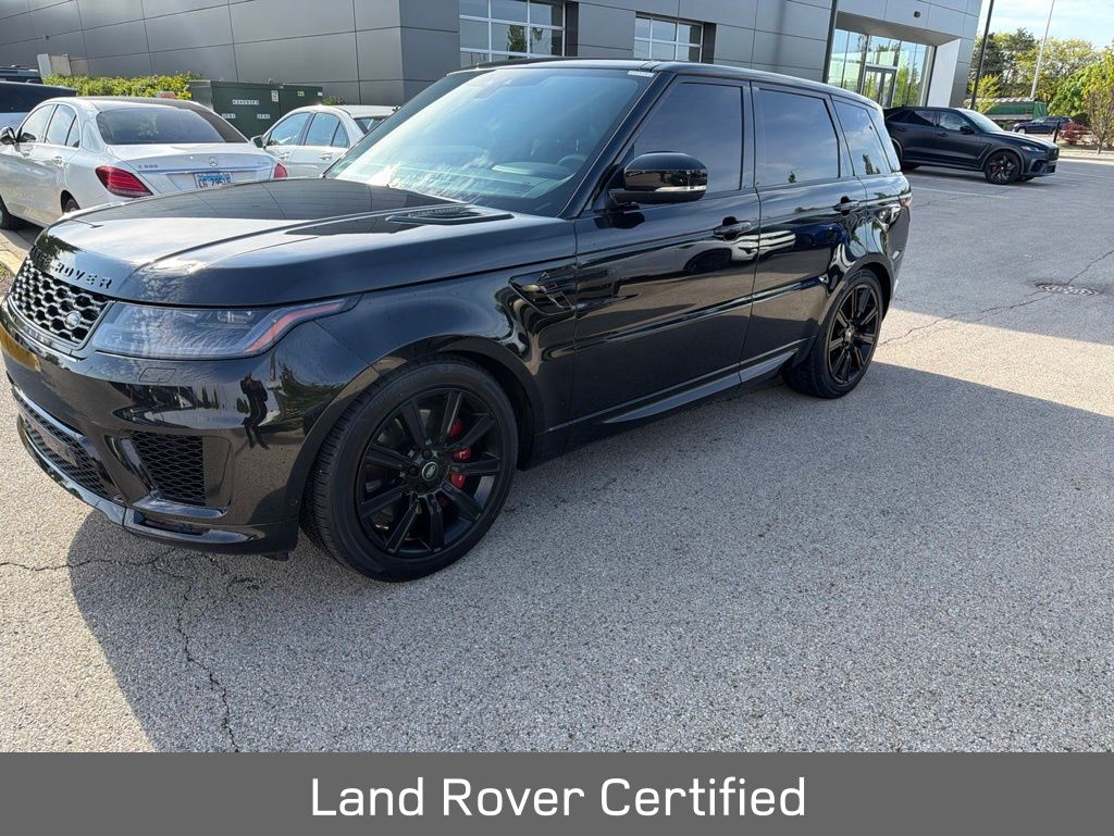 Santorini Black Metallic 2022 Land Rover Range Rover Sport HST AWD SUV / Crossover All-Wheel Drive 8-Speed Automatic