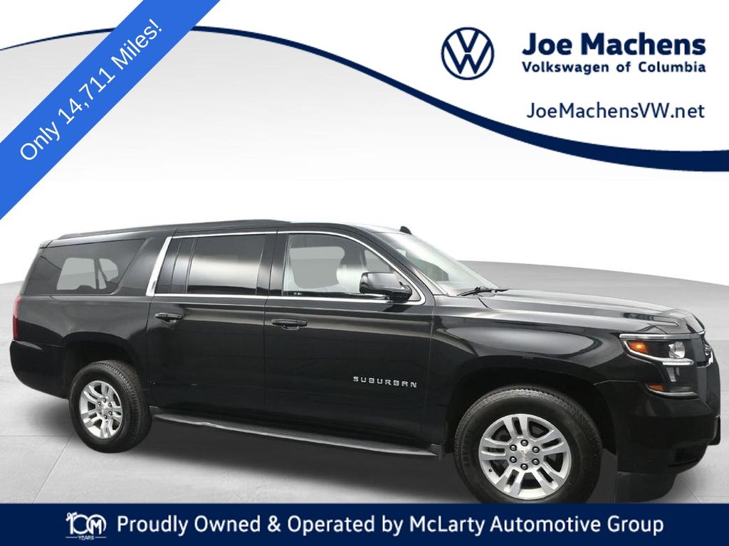 Black 2018 Chevrolet Suburban 1500 LS 4WD SUV / Crossover Four-Wheel Drive 6-Speed Automatic Overdrive