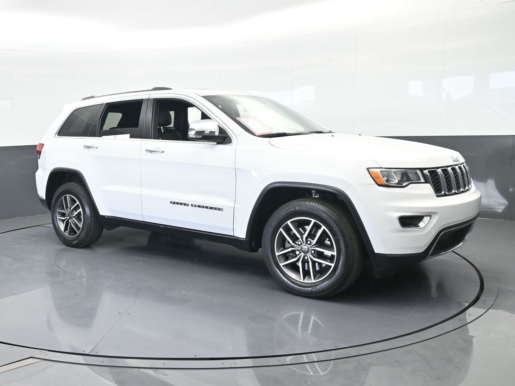 Used 2021 Bright White Clearcoat Jeep Limited image 8