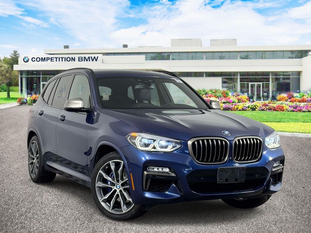 Phytonic Blue Metallic 2018 BMW X3 M40i AWD SUV / Crossover All-Wheel Drive 8-Speed Automatic