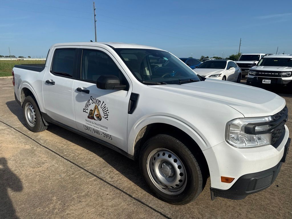 2024 Ford Maverick XL White at AutoSavvy Houston Northwest