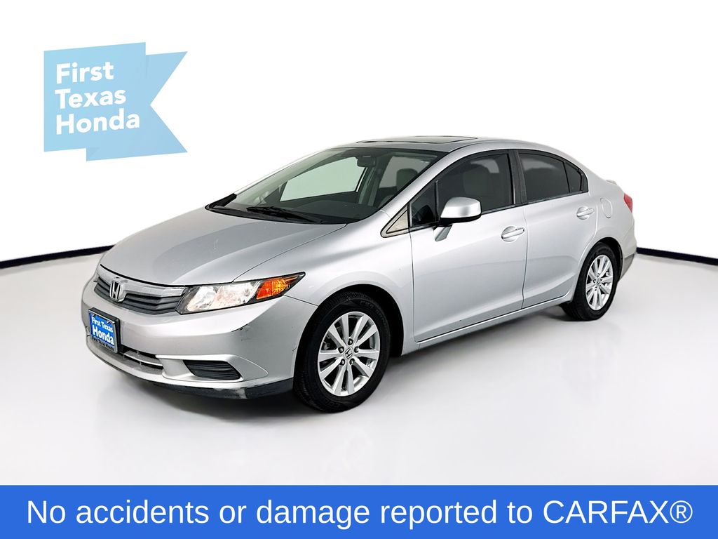 Used Car 2012 Honda Civic  Ex-l For Sale Under $10,000 In Austin, Texas