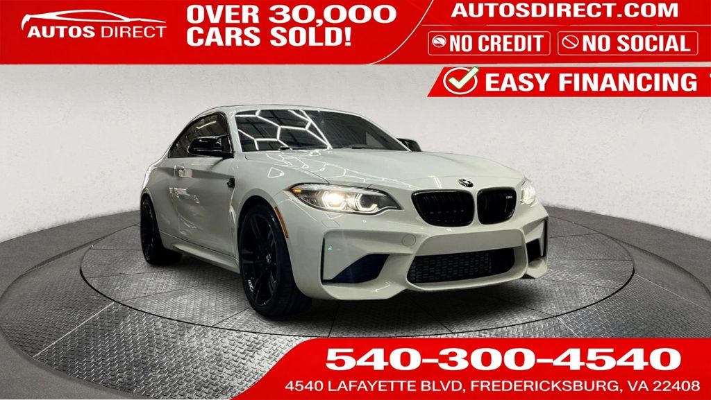 Alpine White 2018 BMW M2 RWD Coupe Rear-Wheel Drive 7-Speed Automatic
