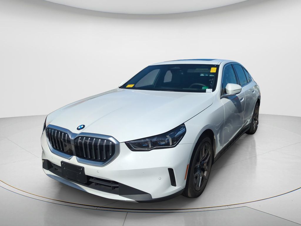 Alpine White 2026 BMW 5 Series Sedan All-Wheel Drive 8-Speed Automatic
