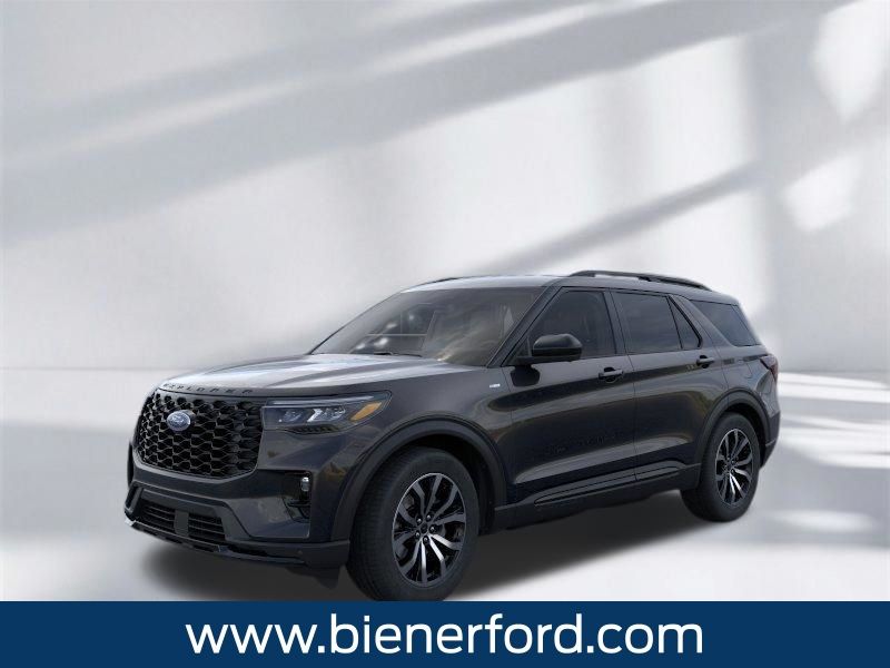 Black Metallic 2026 Ford Explorer SUV / Crossover All-Wheel Drive Automatic