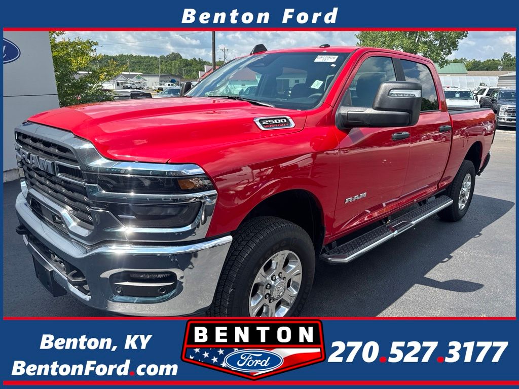 Flame Red Clearcoat 2026 RAM 2500 Pickup Truck Four-Wheel Drive 8-Speed Automatic