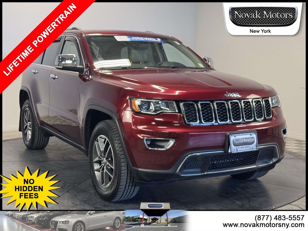 Velvet Red Pearlcoat 2018 Jeep Grand Cherokee Limited 4WD SUV / Crossover Four-Wheel Drive 8-Speed Automatic
