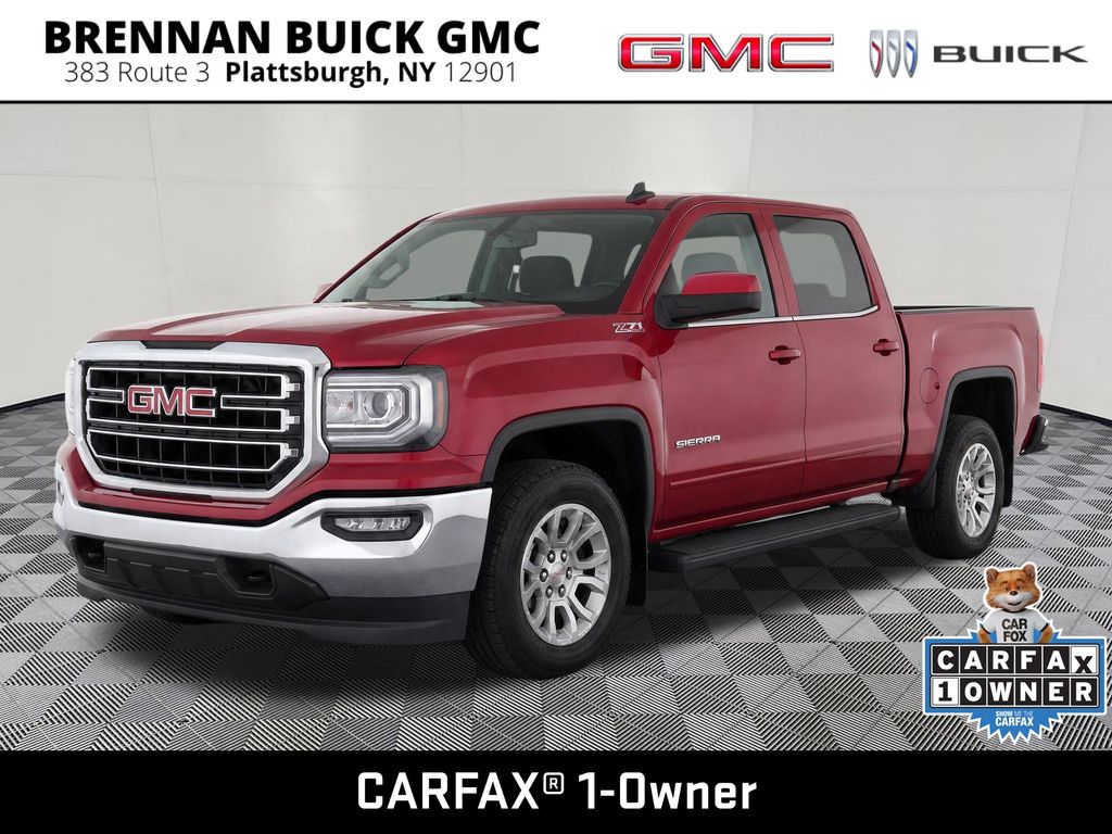 Red Quartz Tintcoat 2018 GMC Sierra 1500 Pickup Truck Four-Wheel Drive 6-Speed Automatic Overdrive