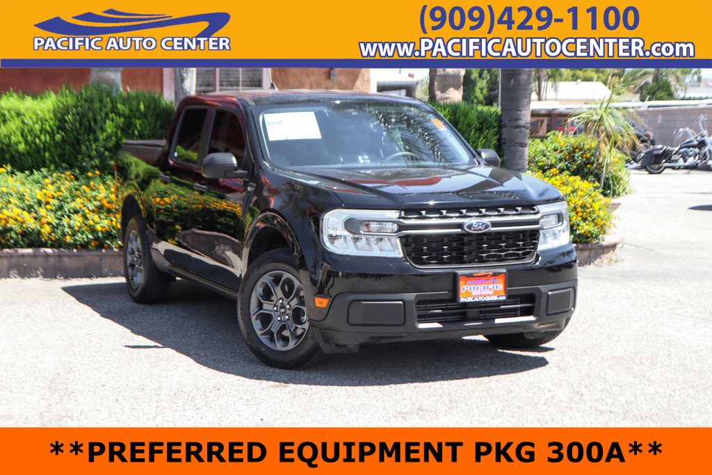 Shadow Black 2024 Ford Maverick XLT SuperCrew AWD Pickup Truck All-Wheel Drive 8-Speed Automatic