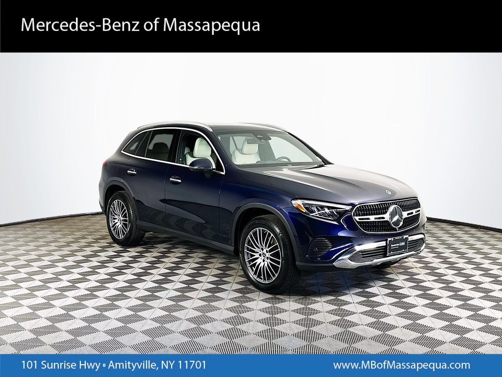 Nautical Blue Metallic 2024 Mercedes-Benz GLC SUV / Crossover All-Wheel Drive 9-Speed Automatic