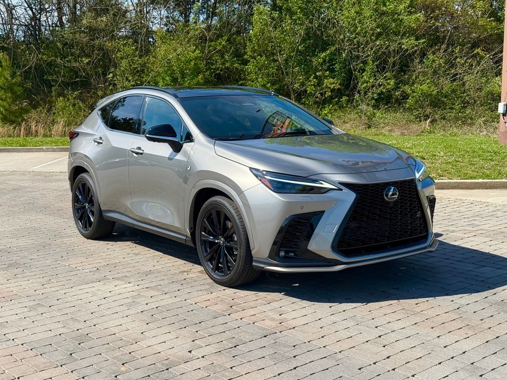 Silver 2025 Lexus NX 350 F SPORT Handling AWD SUV / Crossover All-Wheel Drive 8-Speed Automatic