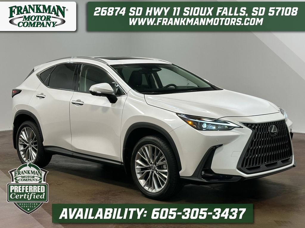 White Pearl 2025 Lexus NX SUV / Crossover All-Wheel Drive 8-Speed Automatic
