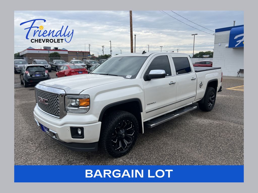 White Diamond Clearcoat 2014 GMC Sierra 1500 Pickup Truck Four-Wheel Drive 6-Speed Automatic Overdrive