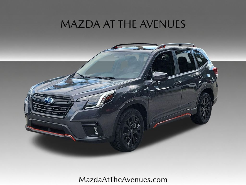 Gray Metallic 2024 Subaru Forester SUV / Crossover All-Wheel Drive Continuously Variable Transmission