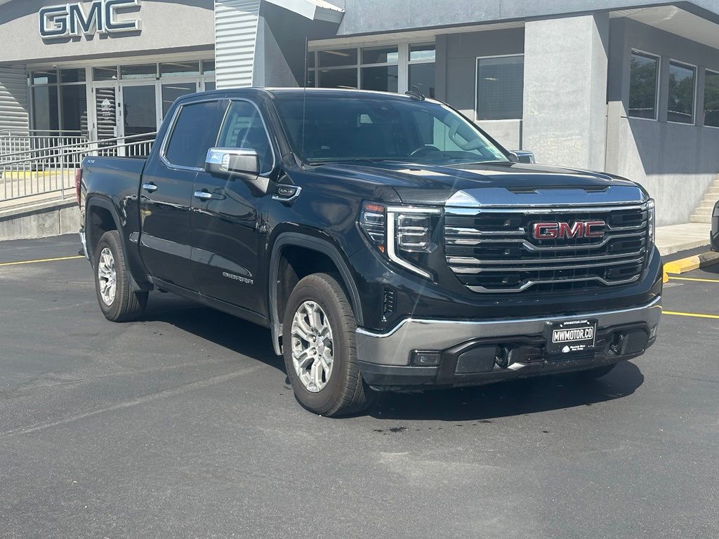 Onyx Black 2025 GMC Sierra 1500 Pickup Truck Four-Wheel Drive Automatic