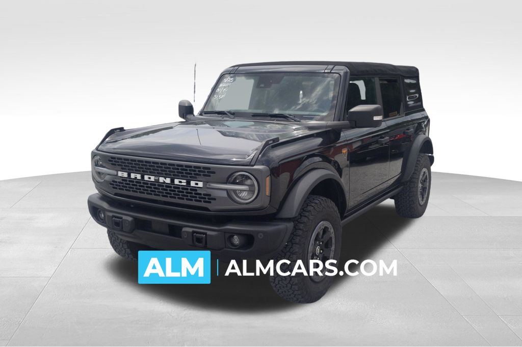 Shadow Black 2022 Ford Bronco Badlands Advanced 4-Door 4WD SUV / Crossover Four-Wheel Drive Automatic