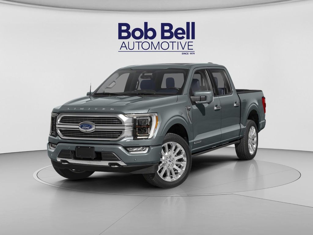 Gray Metallic 2021 Ford F-150 Pickup Truck Four-Wheel Drive Automatic