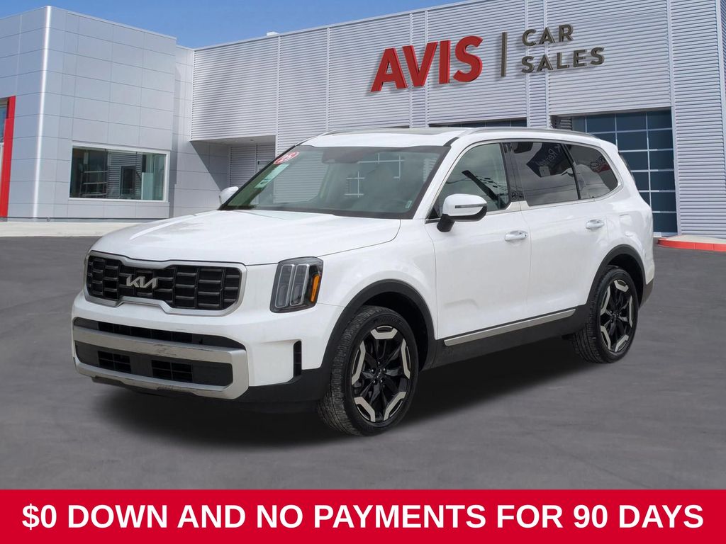 White Pearl 2025 Kia Telluride SUV / Crossover Front-Wheel Drive 8-Speed Automatic