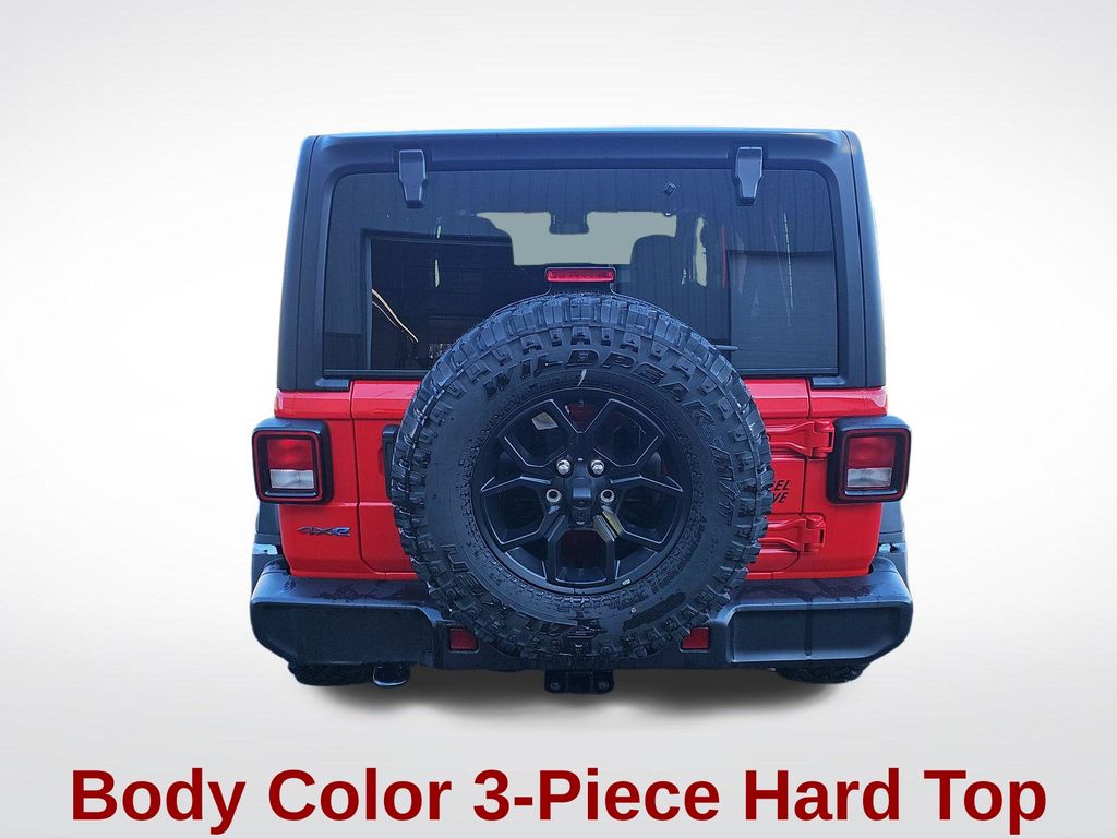 2025 Firecracker Red Clearcoat Jeep Wrangler Willys 4xe 4X4 SUV