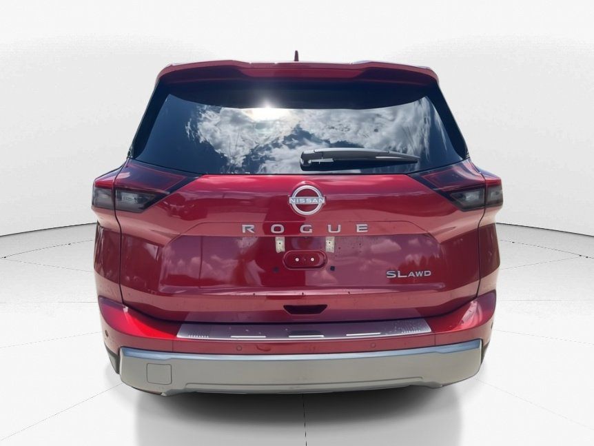 2025 Scarlet Ember Tintcoat Nissan Rogue SL AWD SUV