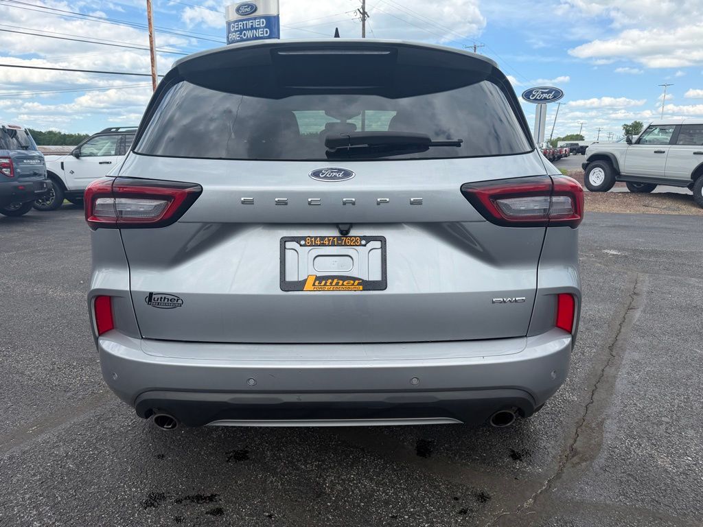 2024 Ford Escape ST-Line Silver at Bob Ruth Ford