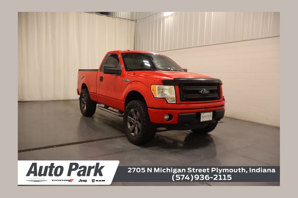 Race Red 2013 Ford F-150 STX 4WD Pickup Truck Four-Wheel Drive 6-Speed Automatic