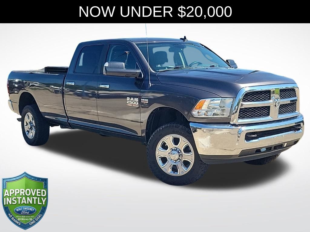 Gray (Granite Crystal Metallic Clearcoat) 2014 RAM 2500 Pickup Truck Four-Wheel Drive 6-Speed Automatic