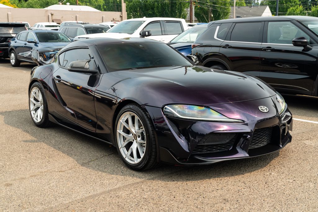 Renaissance Red 2021 Toyota Supra Coupe Rear-Wheel Drive Automatic