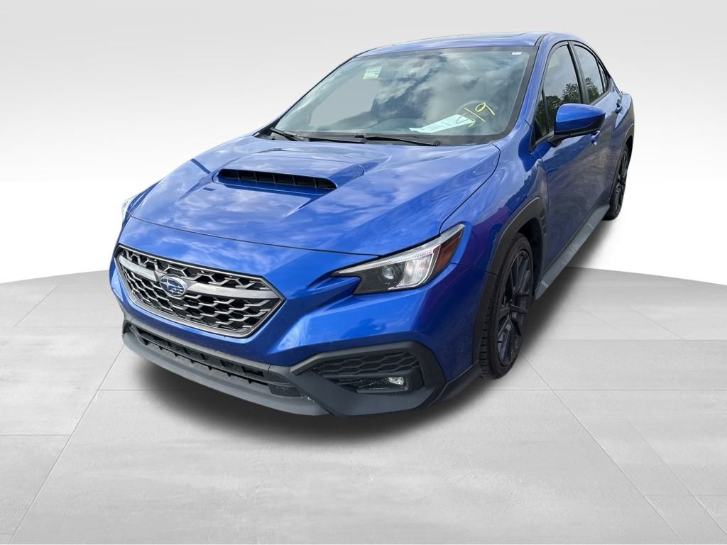 2022 WR Blue Pearl Subaru WRX Premium AWD Sedan