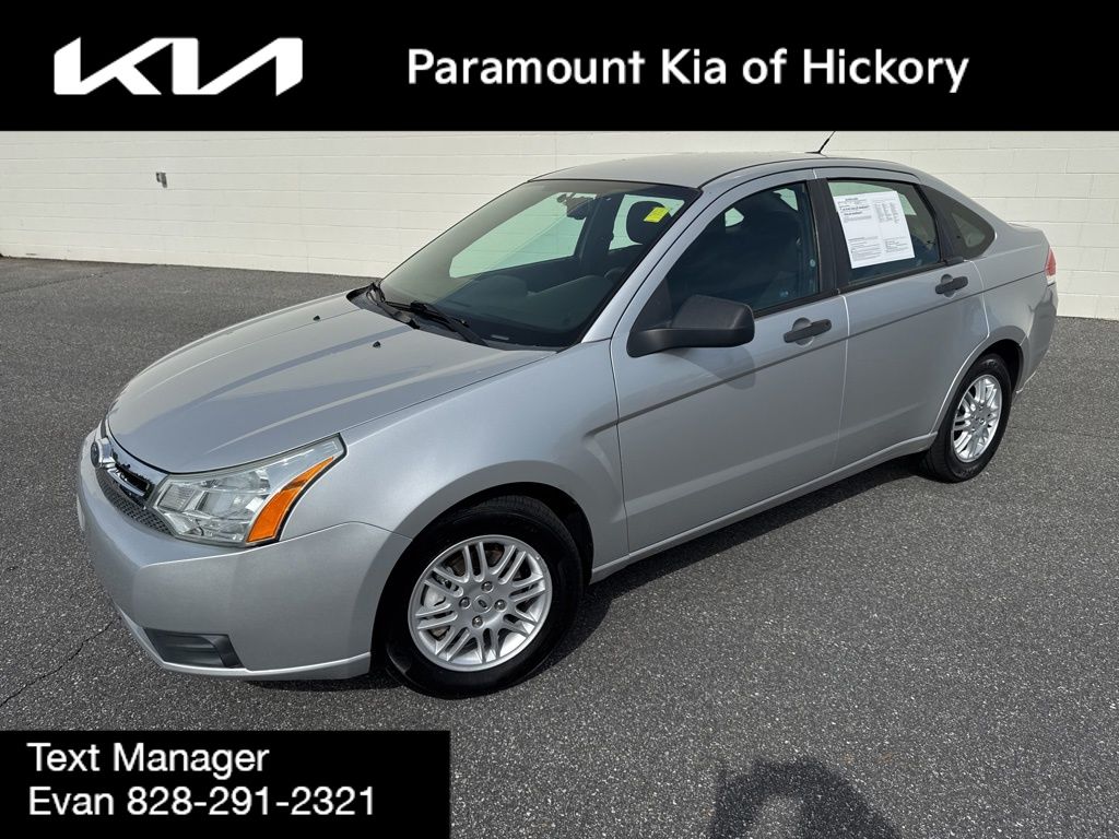Ingot Silver 2011 Ford Focus Sedan Front-Wheel Drive 4-Speed Automatic