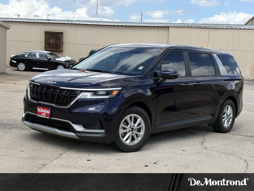 Deep Chroma Blue 2023 Kia Carnival LX FWD Minivan Front-Wheel Drive 8-Speed Automatic