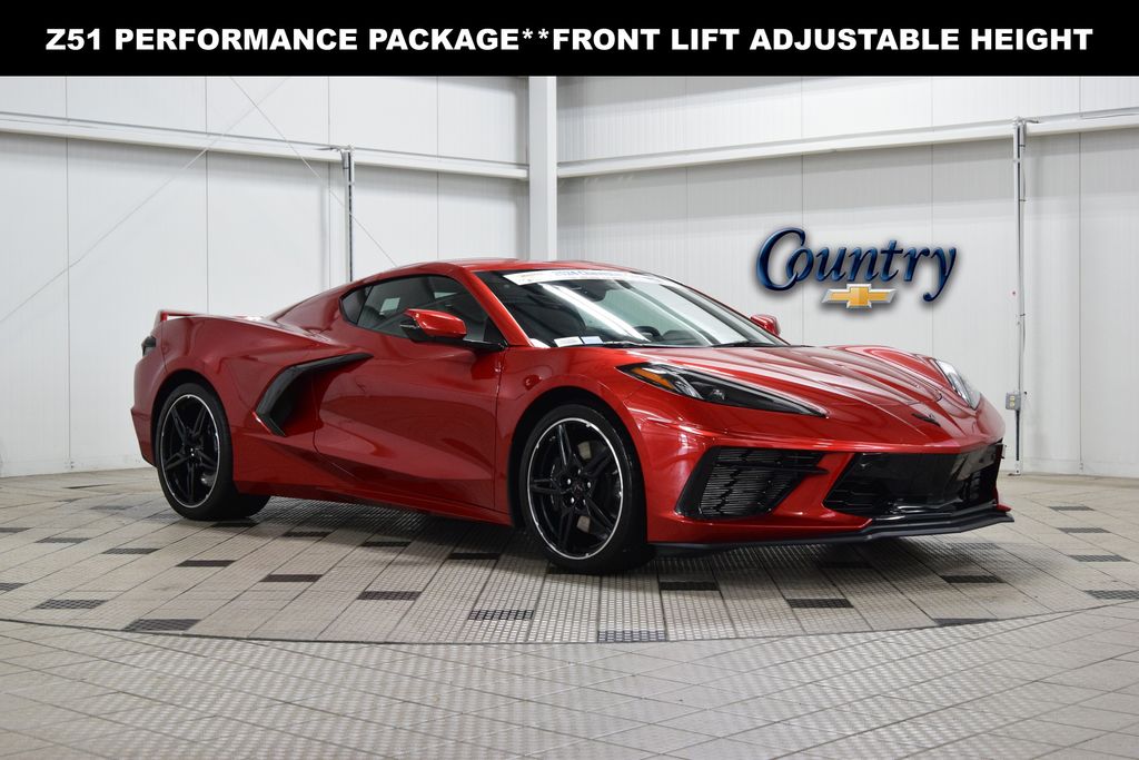 Red Mist Metallic Tintcoat 2024 Chevrolet Corvette Stingray 2LT Coupe RWD Coupe Rear-Wheel Drive 8-Speed Dual Clutch