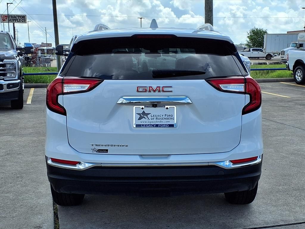 2024 GMC Terrain SLT White at Texan Dodge Chrysler Jeep Ram