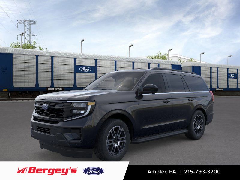 Agate Black Metallic 2026 Ford Expedition SUV / Crossover Four-Wheel Drive Automatic