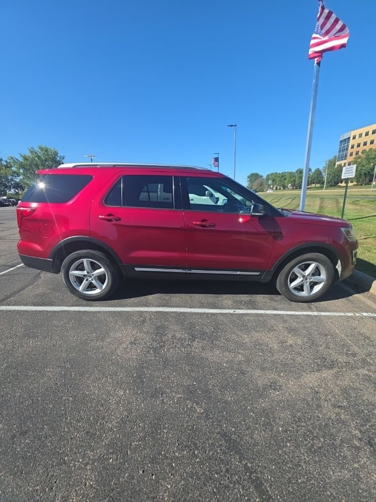 2017 Ruby Red Ford Explorer XLT 4X4 SUV