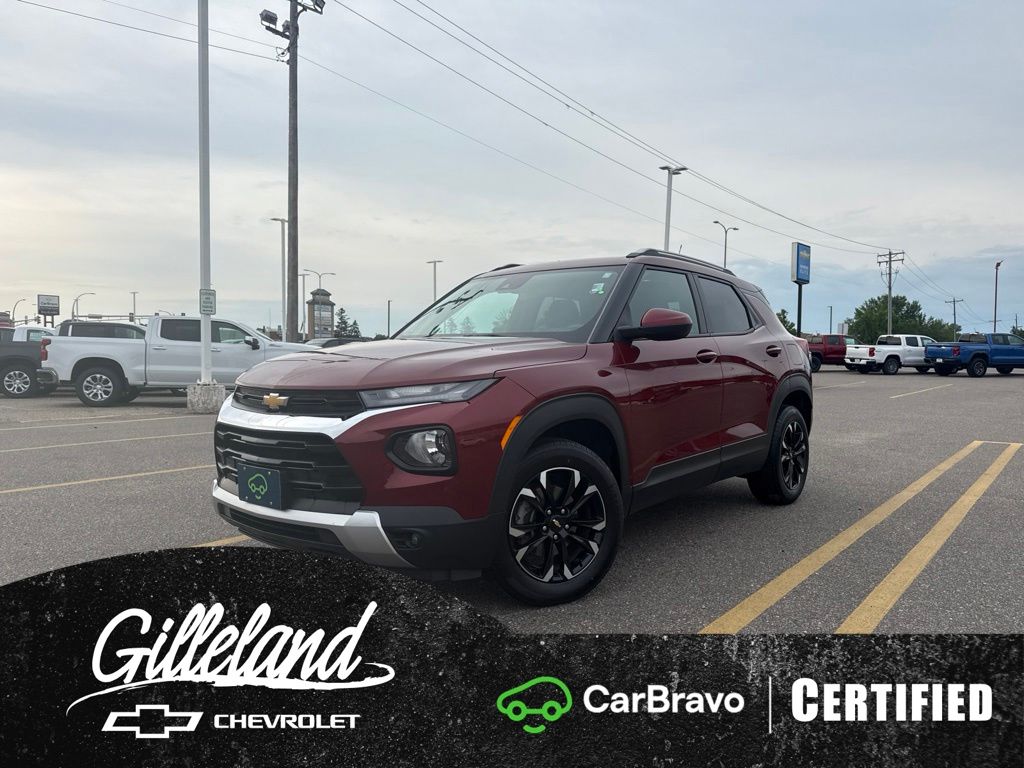 Red (Crimson Metallic) 2023 Chevrolet Trailblazer SUV / Crossover Four-Wheel Drive 9-Speed Automatic
