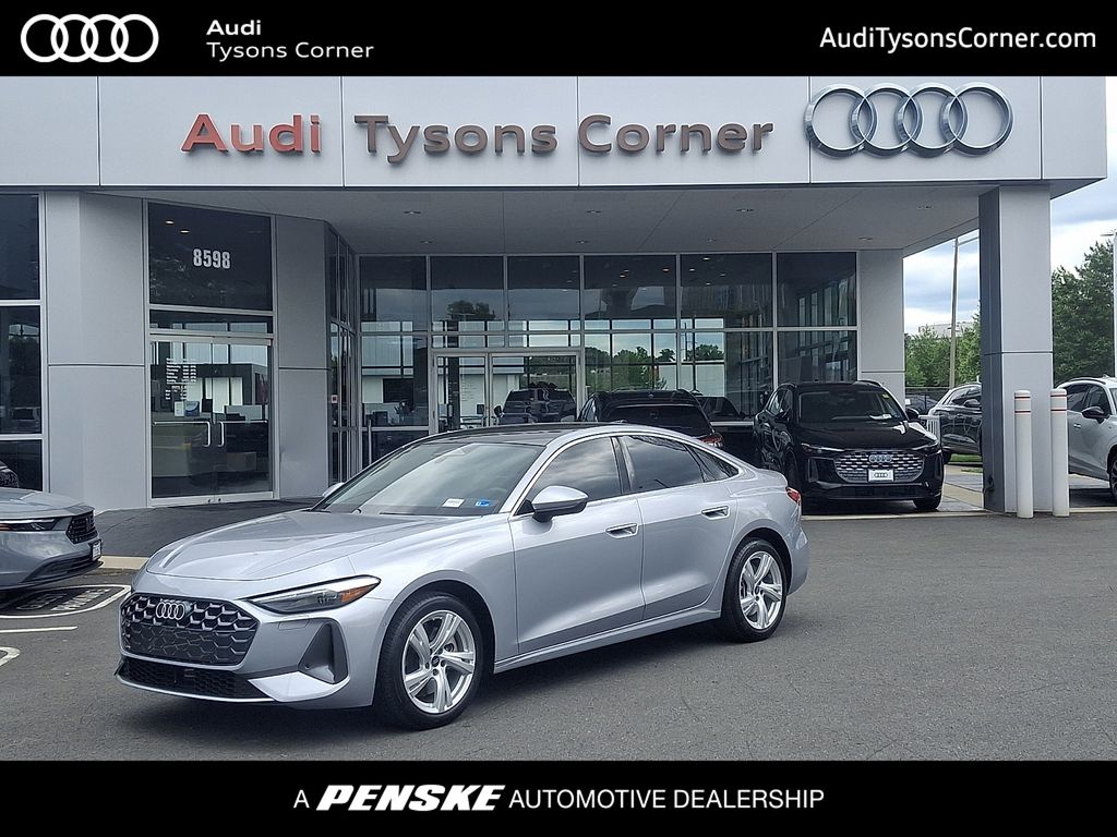 Florett Silver Metallic 2025 Audi A5 Sedan All-Wheel Drive 7-Speed Automatic