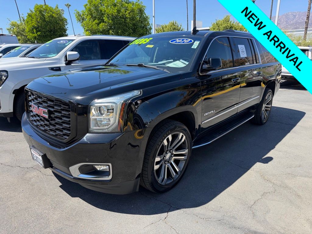 Onyx Black 2020 GMC Yukon XL SUV / Crossover Four-Wheel Drive