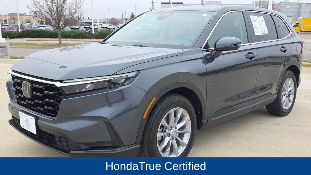 Meteorite Gray Metallic 2025 Honda CR-V EX-L AWD SUV / Crossover All-Wheel Drive Continuously Variable Transmission