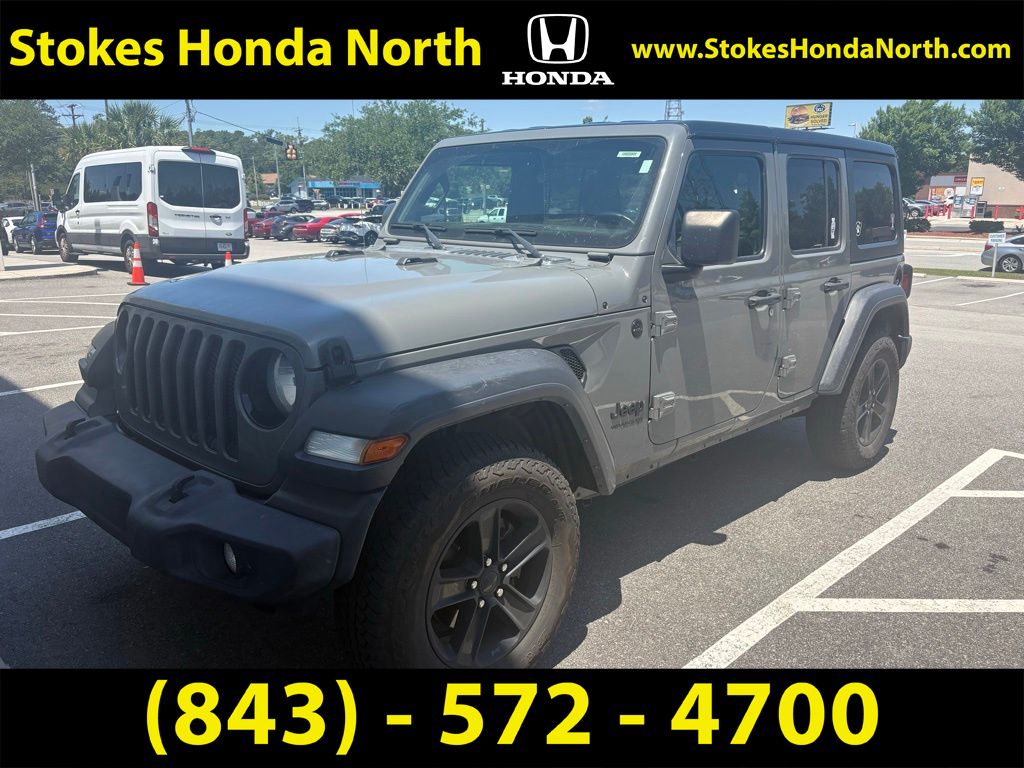 2021 Jeep Wrangler Unlimited Sport Altitude Gray at Bob Mills Chevrolet