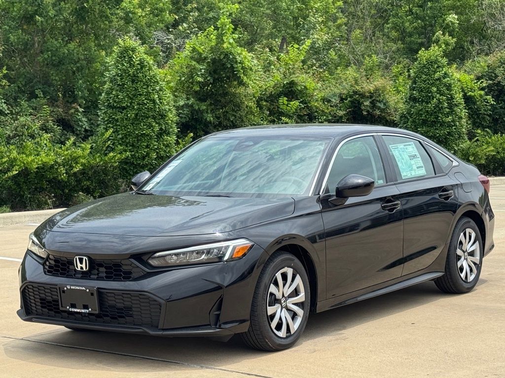 2026 Honda Civic LX Black at Community Honda
