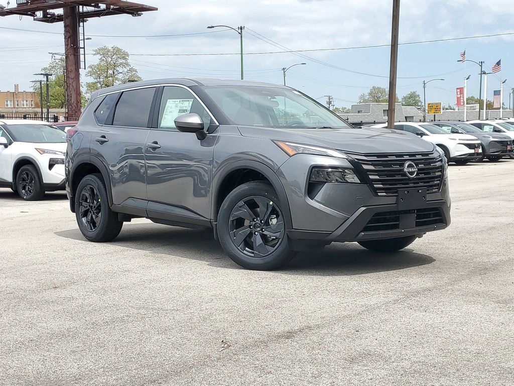 Gray (Gun Metallic) 2026 Nissan Rogue SV FWD SUV / Crossover Front-Wheel Drive Continuously Variable Transmission