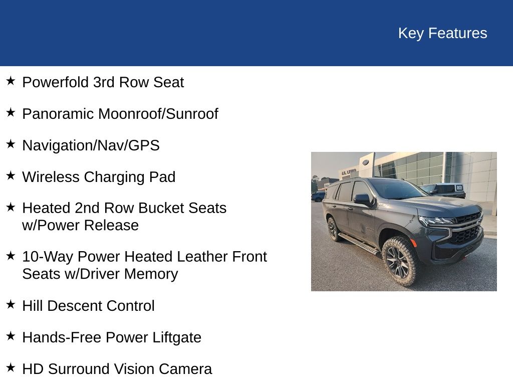 2022 Chevrolet Tahoe 4WD Z71