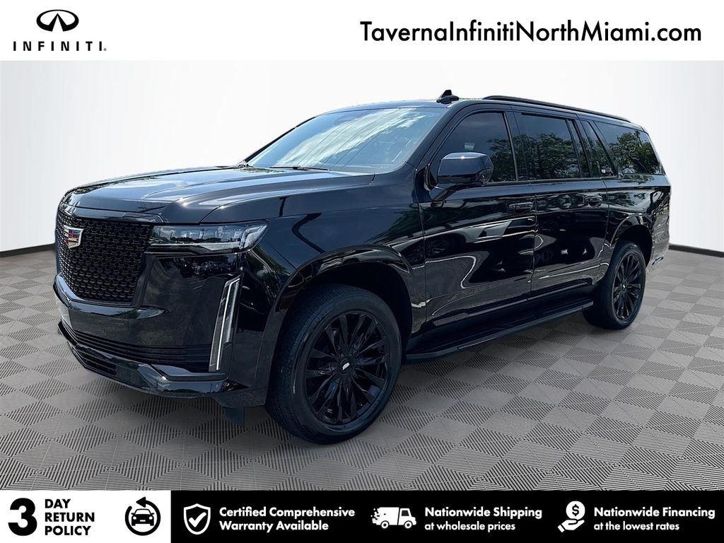 Black Raven 2024 Cadillac Escalade ESV SUV / Crossover Rear-Wheel Drive Automatic