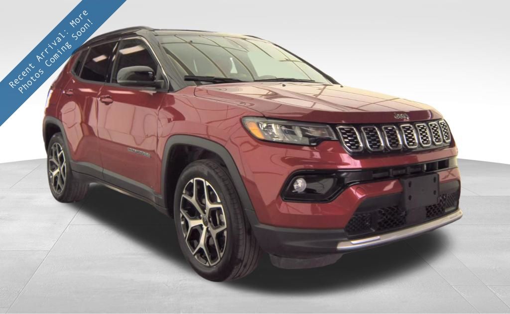 Red Hot Pearlcoat 2025 Jeep Compass Limited 4WD SUV / Crossover Four-Wheel Drive 8-Speed Automatic