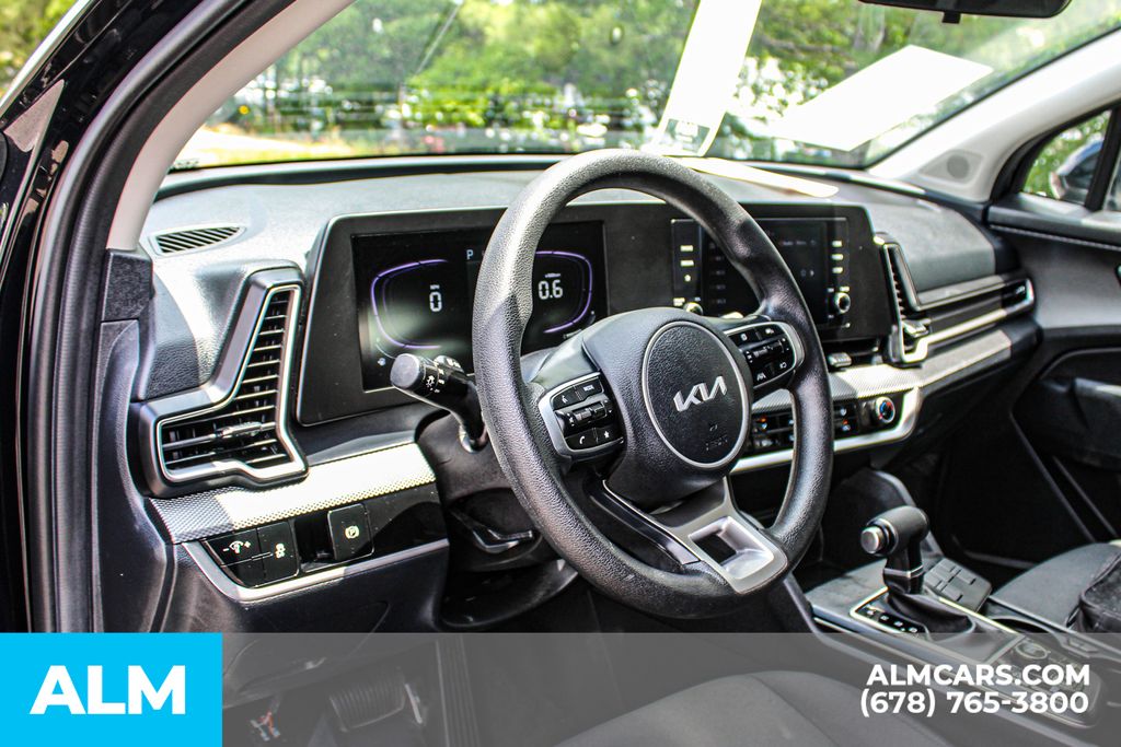 Used 2025 Black Kia LX image 32