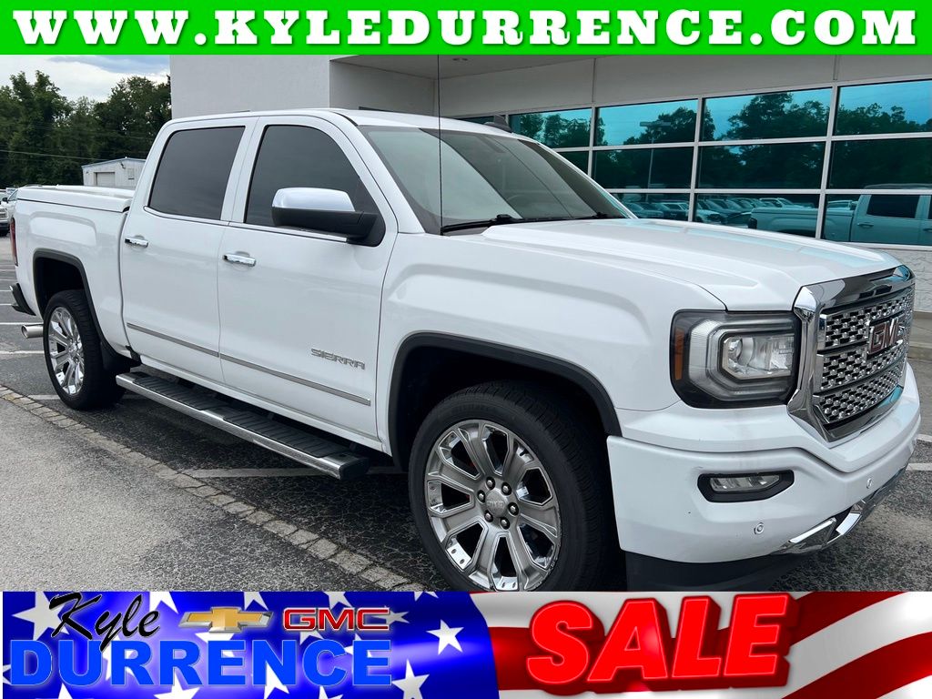 Summit White 2017 GMC Sierra 1500 Pickup Truck 4X2 6-Speed Automatic Overdrive